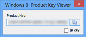 Windows producktcode viewer